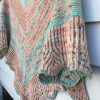 Tropical Shores shawl